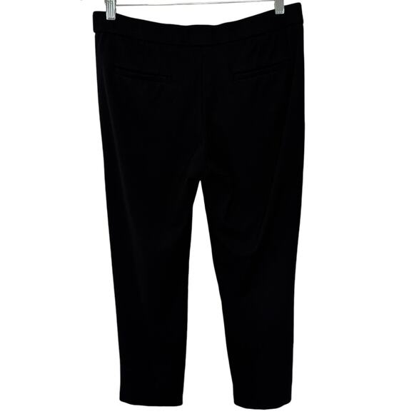 AMANDA + CHELSEA Black Pants Size 10 Business Casual Neutral Minimalist Travel - Picture 1 of 9